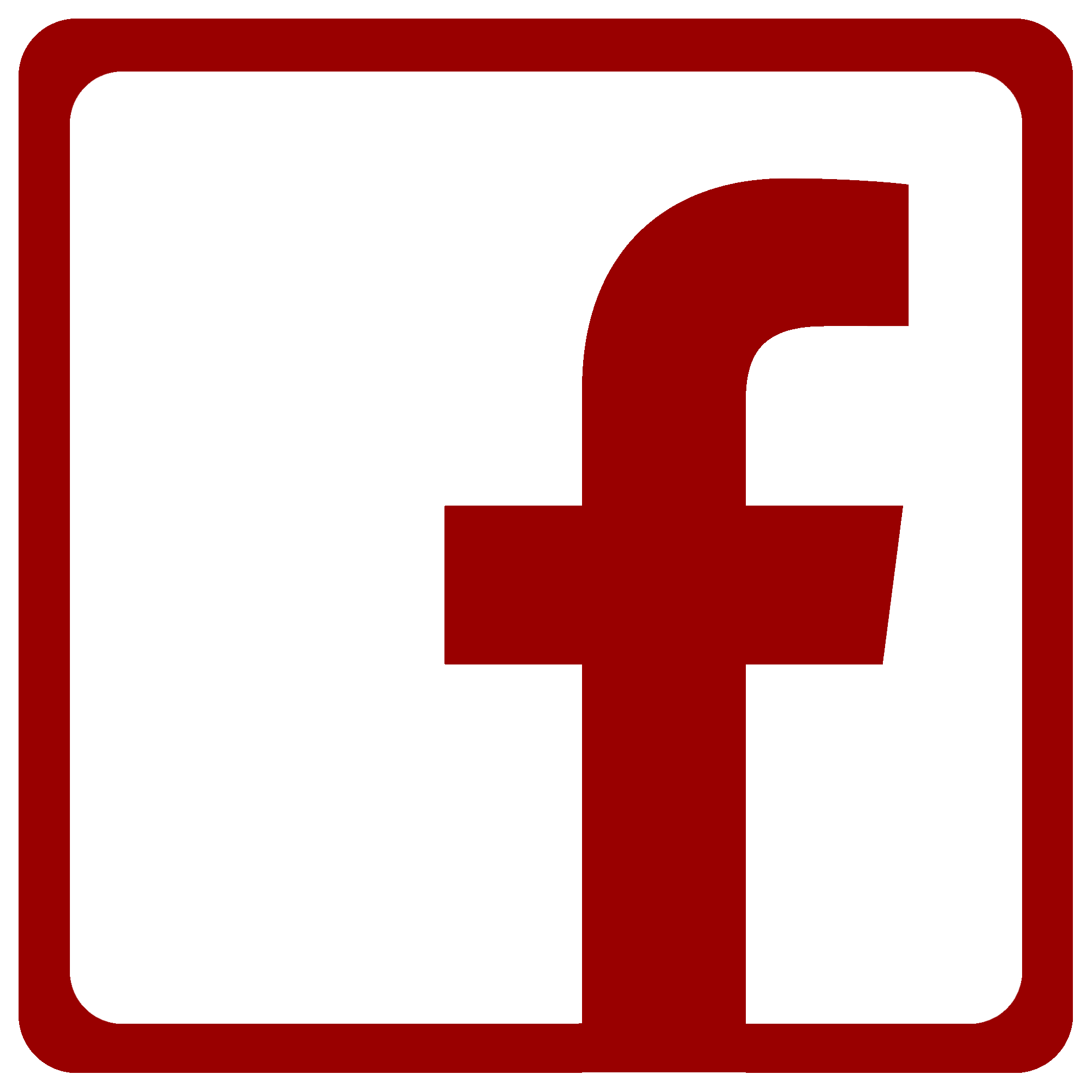 Red Facebook Logo - File:Facebook-logo-white.png - Wikimedia Commons