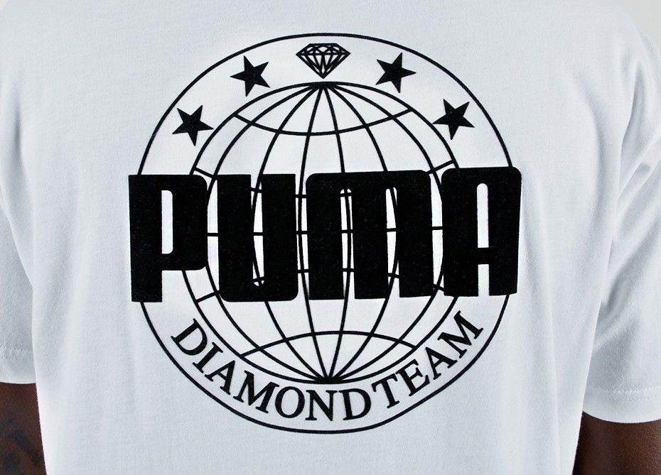 White Diamond Supply Logo - Puma x Diamond Supply Logo Tee (White) | asphaltgold