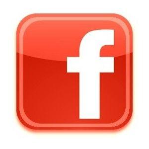 Red Facebook Logo - Red facebook Logos
