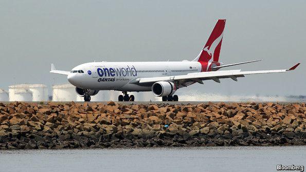 Airline with Kangaroo Logo - A giant leap for the flying kangaroo - Qantas Airways