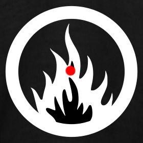 White Circle Red Dot Logo - 1:stare at the red dot for 30 seconds. 2: look at you wall and blink ...