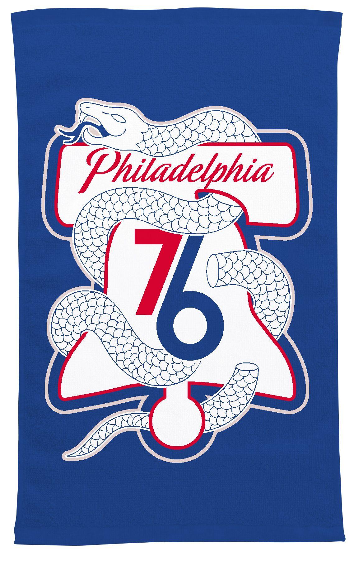 76Ers Logo - Philadelphia 76ers 2018 NBA Playoffs On Court Logo Rally Towel