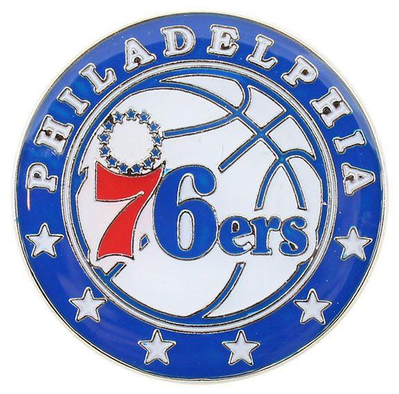 76Ers Logo - Philadelphia 76ers Logo Pin