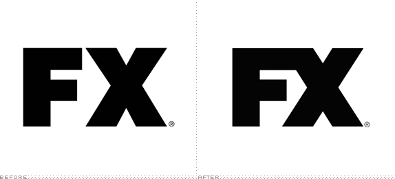 FX Logo - Brand New: FX (TV Channel)