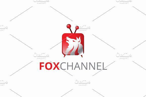 Fox Channel Logo - Fox Channel Logo ~ Logo Templates ~ Creative Market