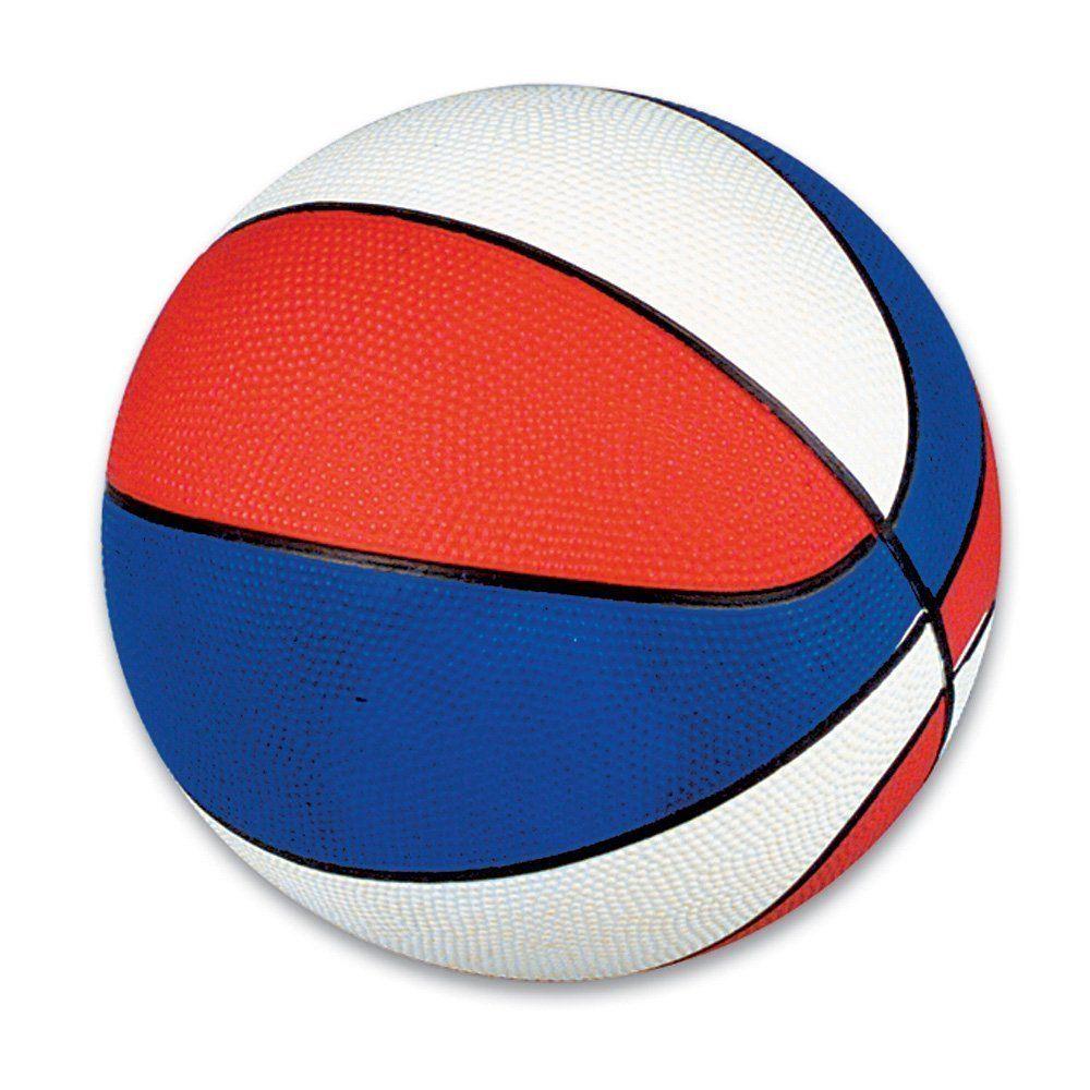 Red and Blue Basketball Logo - 7