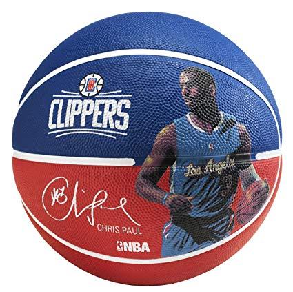 Red and Blue Basketball Logo - Amazon.com : Spalding 83350 Chris Paul Basketball, Red Blue : Sports
