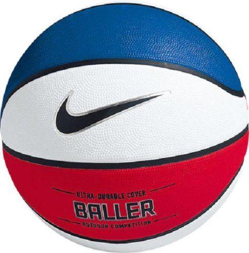 Red and Blue Basketball Logo - NIKE BASKETBALLL BALL. Nike Baller Basketball