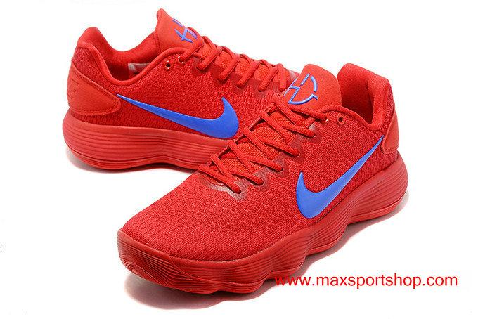 Red and Blue Basketball Logo - Cheap Nike React Hyperdunk 2017 Low China Red Blue Logo Men's