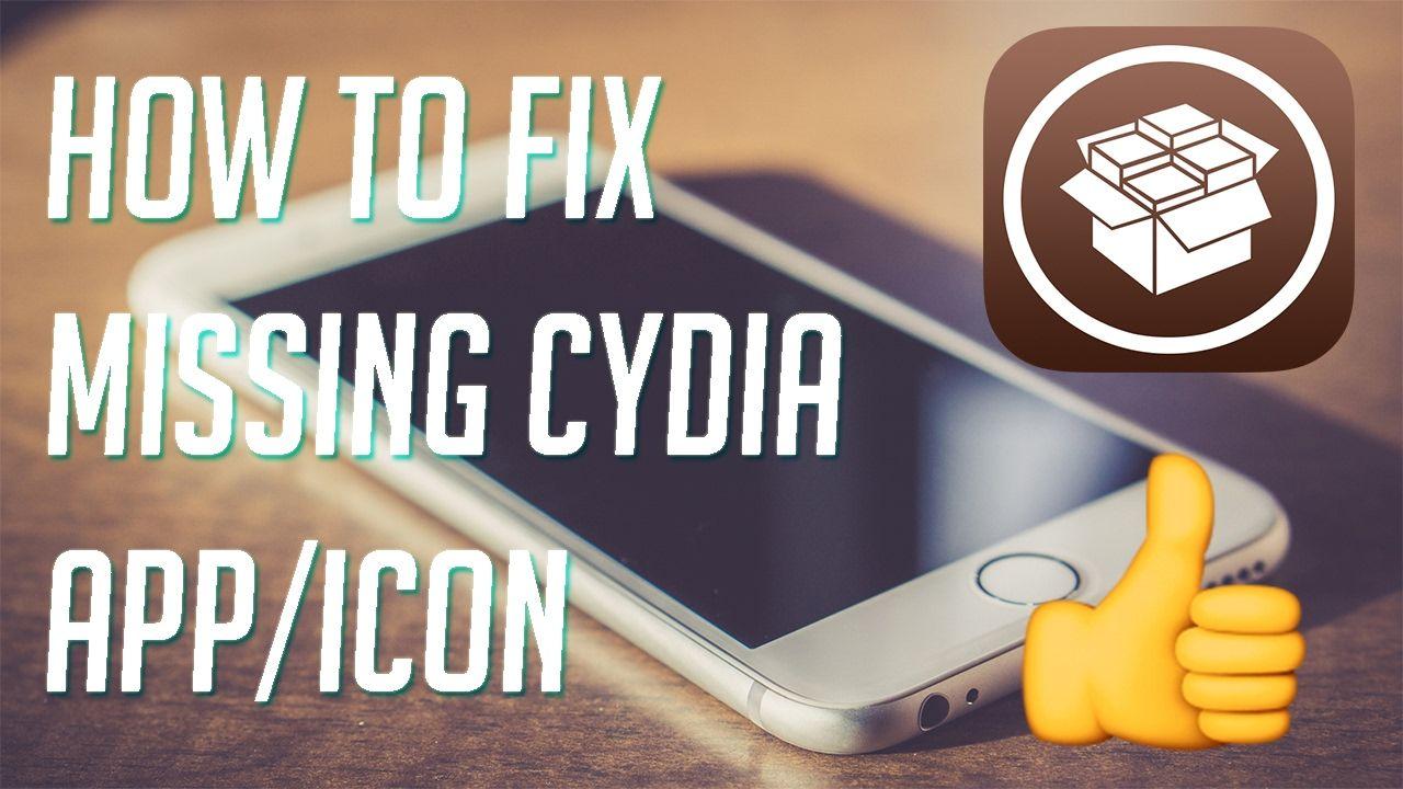 Cydia App Logo - How to fix missing cydia app/icon. Works for ios 10 to 10.2 - YouTube