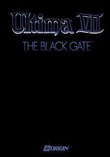 Black Gate Logo - Ultima VII: The Black Gate