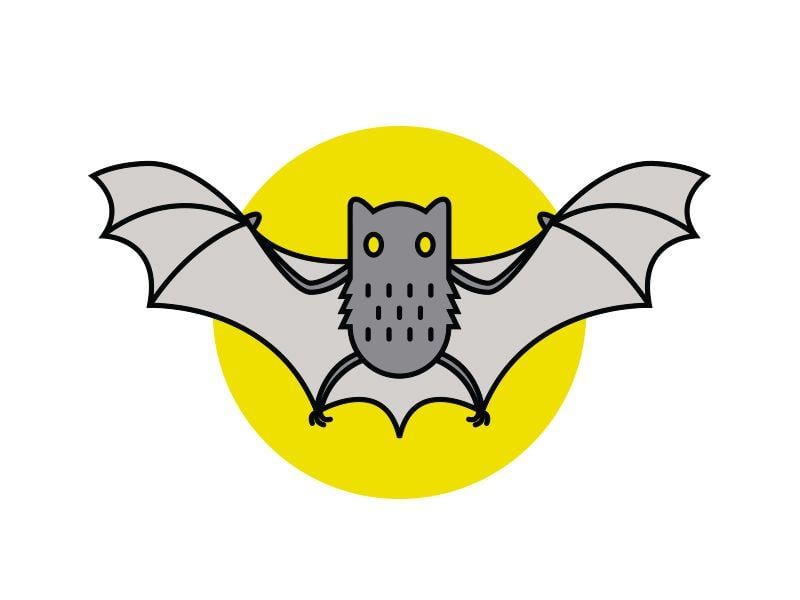Cute Bat Logo - Bat - Zoo Boo Event by Emilee Beeson | Dribbble | Dribbble