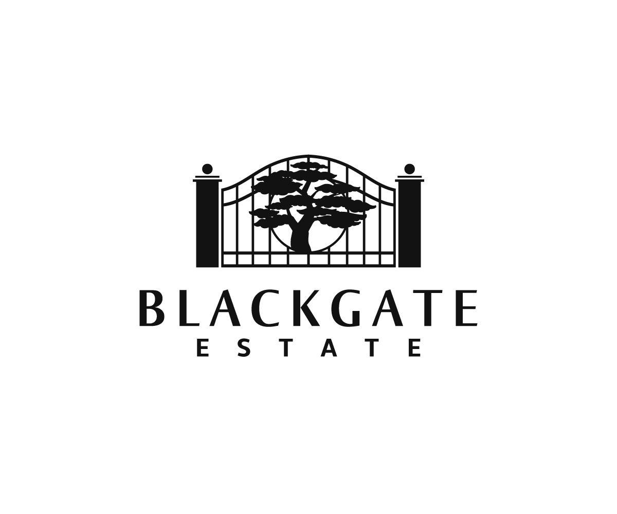 Black Gate Logo - Graphic Design Logo Design for Blackgate Estate