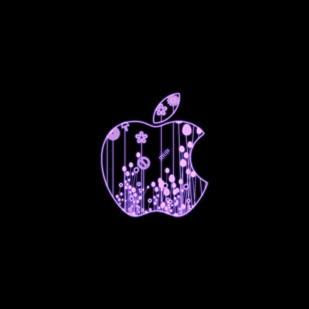 Purple Apple Logo - Purple Apple Wallpapers - Wallpaper Cave
