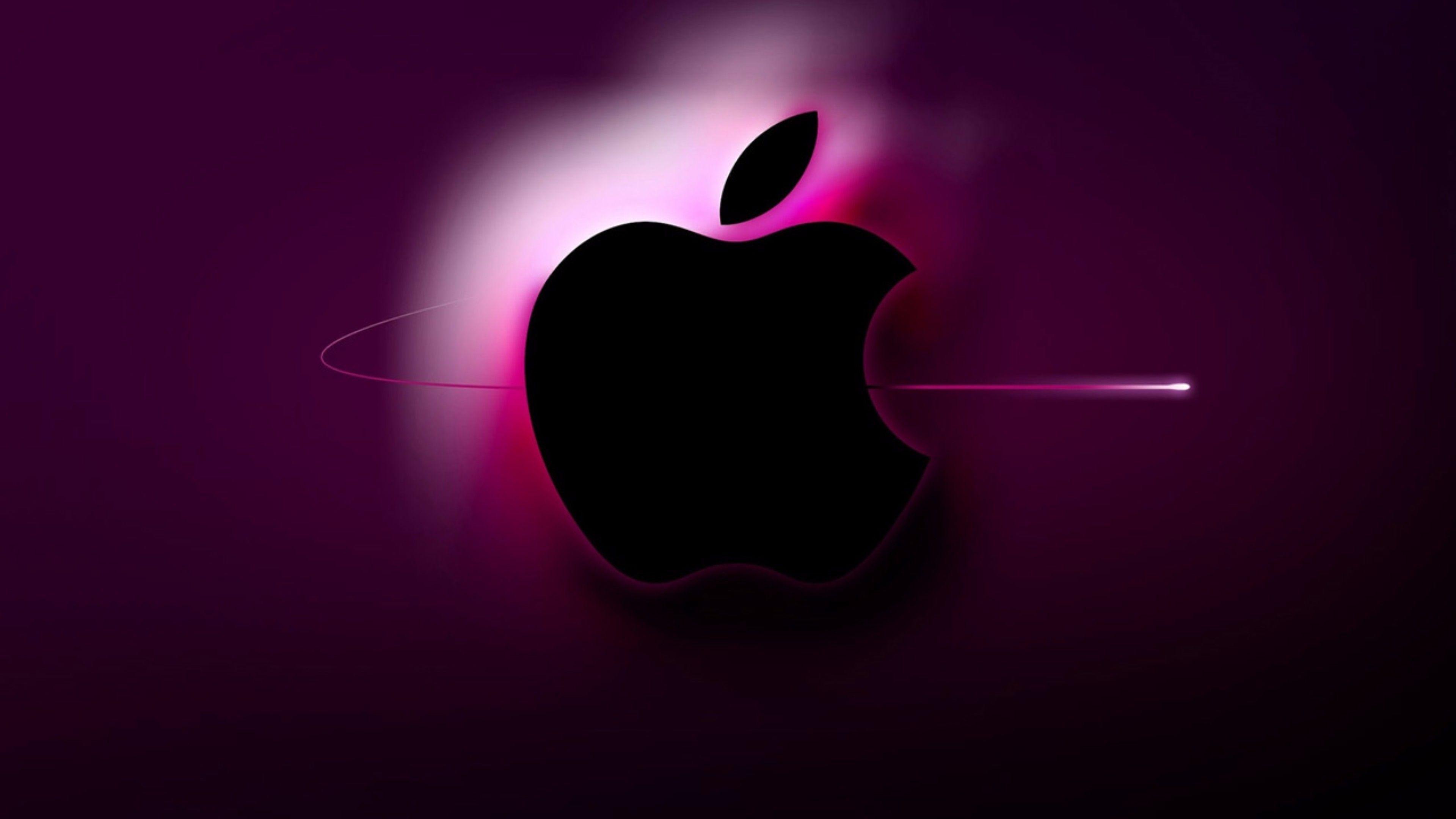 Purple Apple Logo - Apple Logo Wallpaper HD 1080p For iPhone