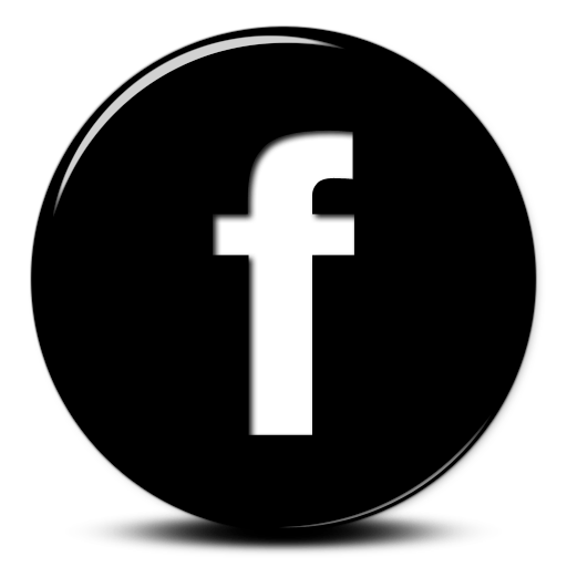 Glossy Facebook Logo - 099086 Glossy Black 3D Button Icon Social Media Logos Facebook Logo