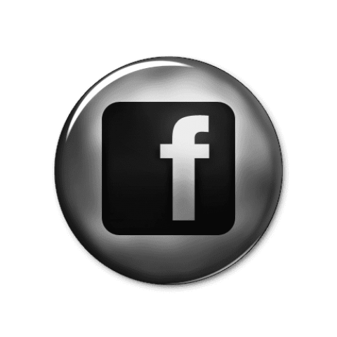 Glossy Facebook Logo - ultra glossy silver button facebook logo png PNG Image