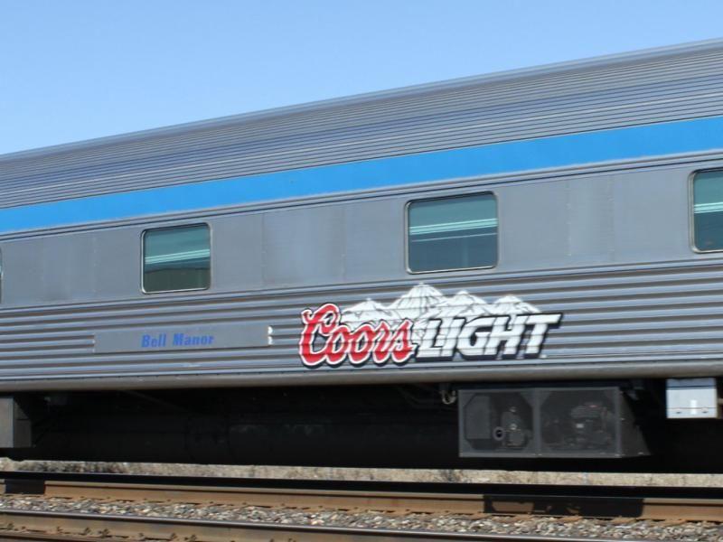 Coors Light Train Logo - RAILROAD.NET • View topic Light Silver Bullet Express