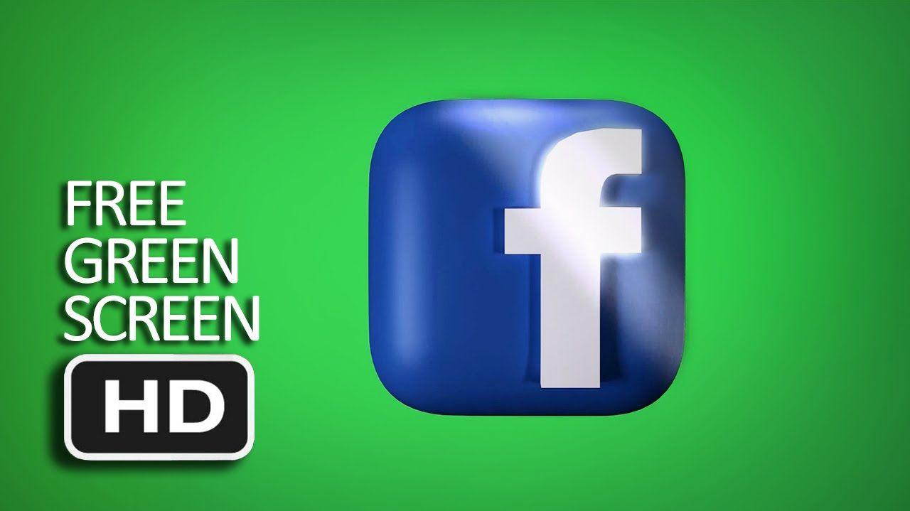 Glossy Facebook Logo - Free Green Screen Facebook Logo (Loop)