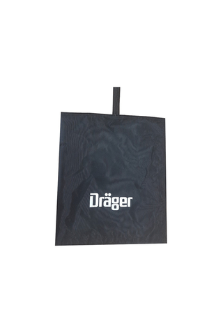 Drager Logo - Dräger Mask Carrying bag Black Polyamide material with Dräger logo