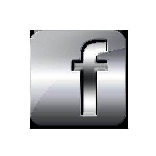 Glossy Facebook Logo - 099412-glossy-silver-icon-social-media-logos-facebook-logo… | Flickr