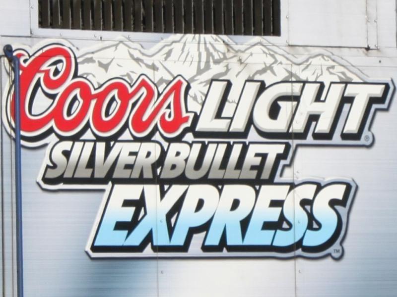 Coors Light Train Logo - Confessions of a Train Geek: Number One With A Bullet
