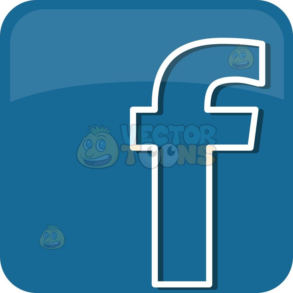 Glossy Facebook Logo - Facebook Logo Icon | Vector Illustrations