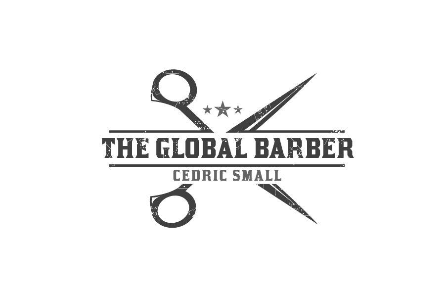 Small Global Logo - Logo Design for The Global Barber Cedric Small by creative.bugs ...
