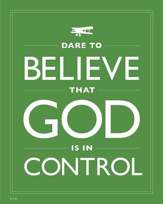 Green Faith Logo - Green Faith Quote Dare to Believe That God is in by Inspireuart ...