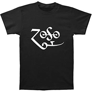 Small Global Logo - Fireti Global Men's Led Zeppelin Zoso Logo T-Shirt Small: Amazon.co ...