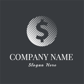 Black with White Line Square Logo - Free Business & Consulting Logo Designs | DesignEvo Logo Maker