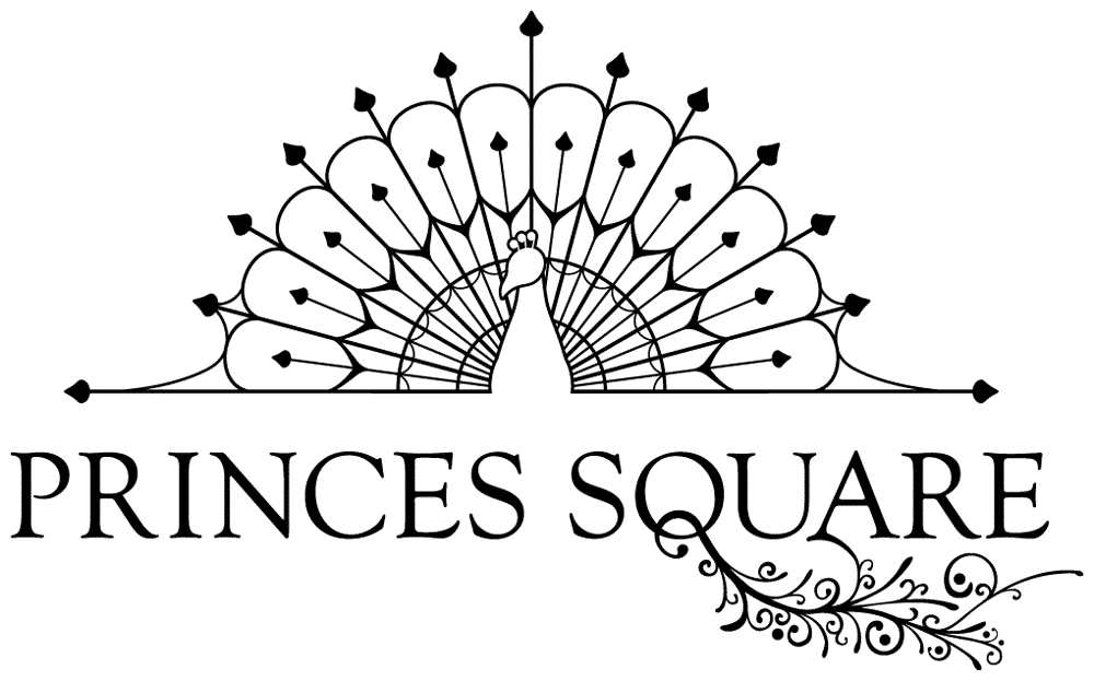 Black with White Line Square Logo - Client Case Study - Princes Square | Greenleaf Hygiene