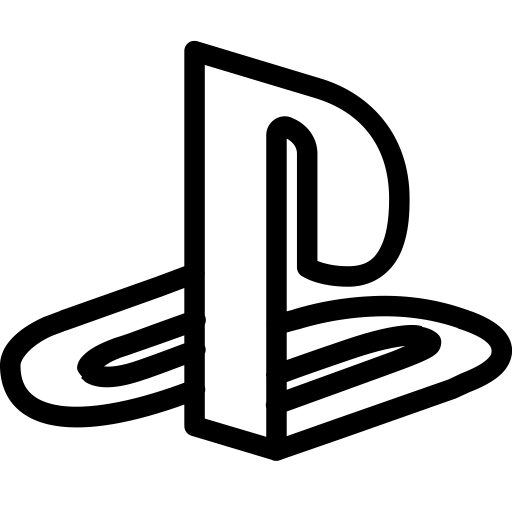 White PlayStation 4 Logo - LogoDix