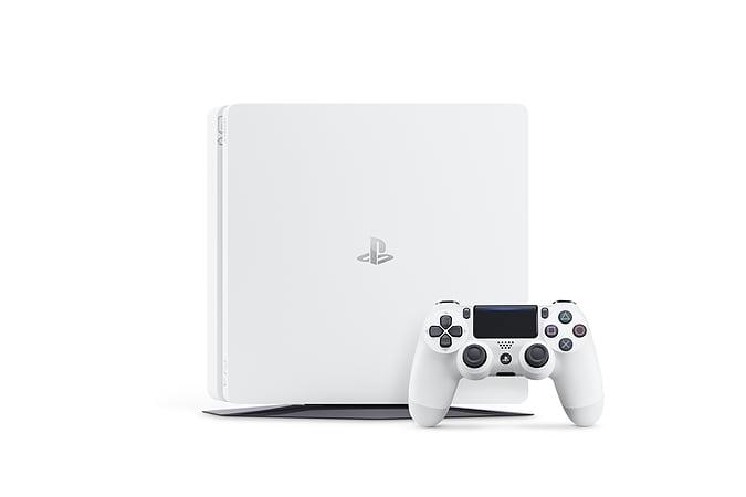 White PlayStation 4 Logo - Buy PlayStation 4 Console Glacier White 500GB | GAME