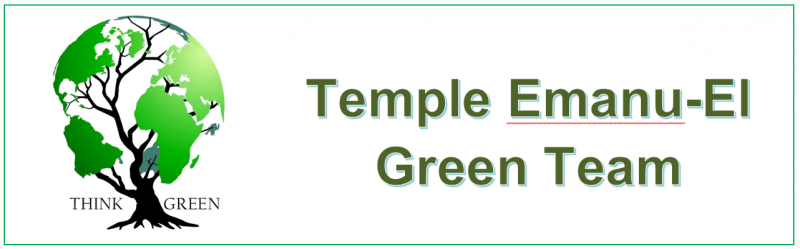 Green Faith Logo - Green Team | Temple Emanu-El