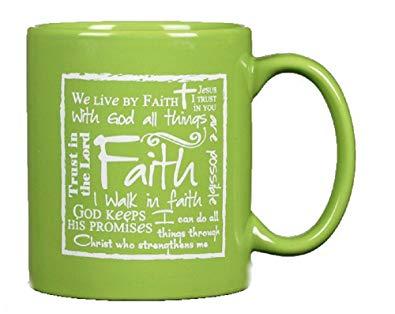 Green Faith Logo - Green Faith Written Reflections Coffee Mug, Set of 4