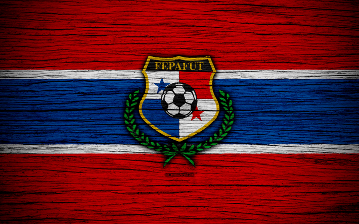 Panama Football Logo - Télécharger fonds d'écran 4k, Panama équipe nationale de football