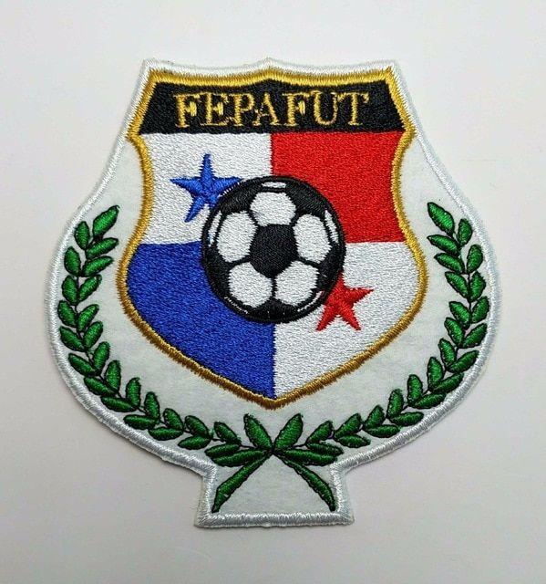 Panama Football Logo - 2pcs Football soccer fussball National Team Panama logo iron