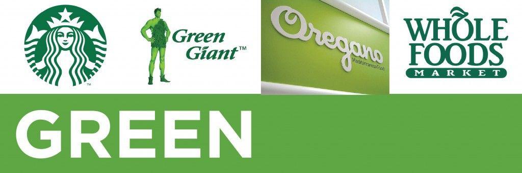 Popular Brands with a Green Logo - Understanding Colour Psychology for Restaurants & Brands