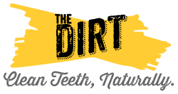 Dirt Logo - The Dirt: Clean teeth, Natually!