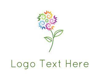 Colorful Flower Logo - Colorful Logo Designs | Make Your Colorful Logo | BrandCrowd