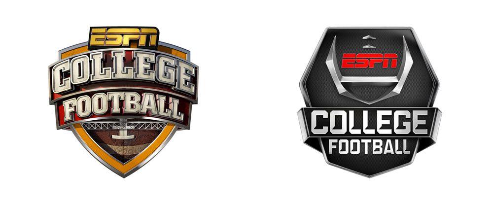 New Football Logo - Brand New: New Logo and On-air Packaging for ESPN College Football ...