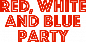 Red White and Blue Logo - Red, White and Blue Party • American Cancer Society • Capital Region, NY