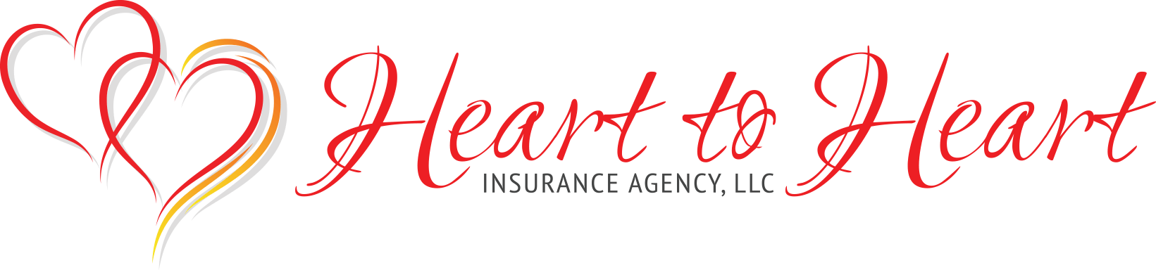Heart to Heart Logo - HOME. Heart to Heart Insurance Agency, LLC