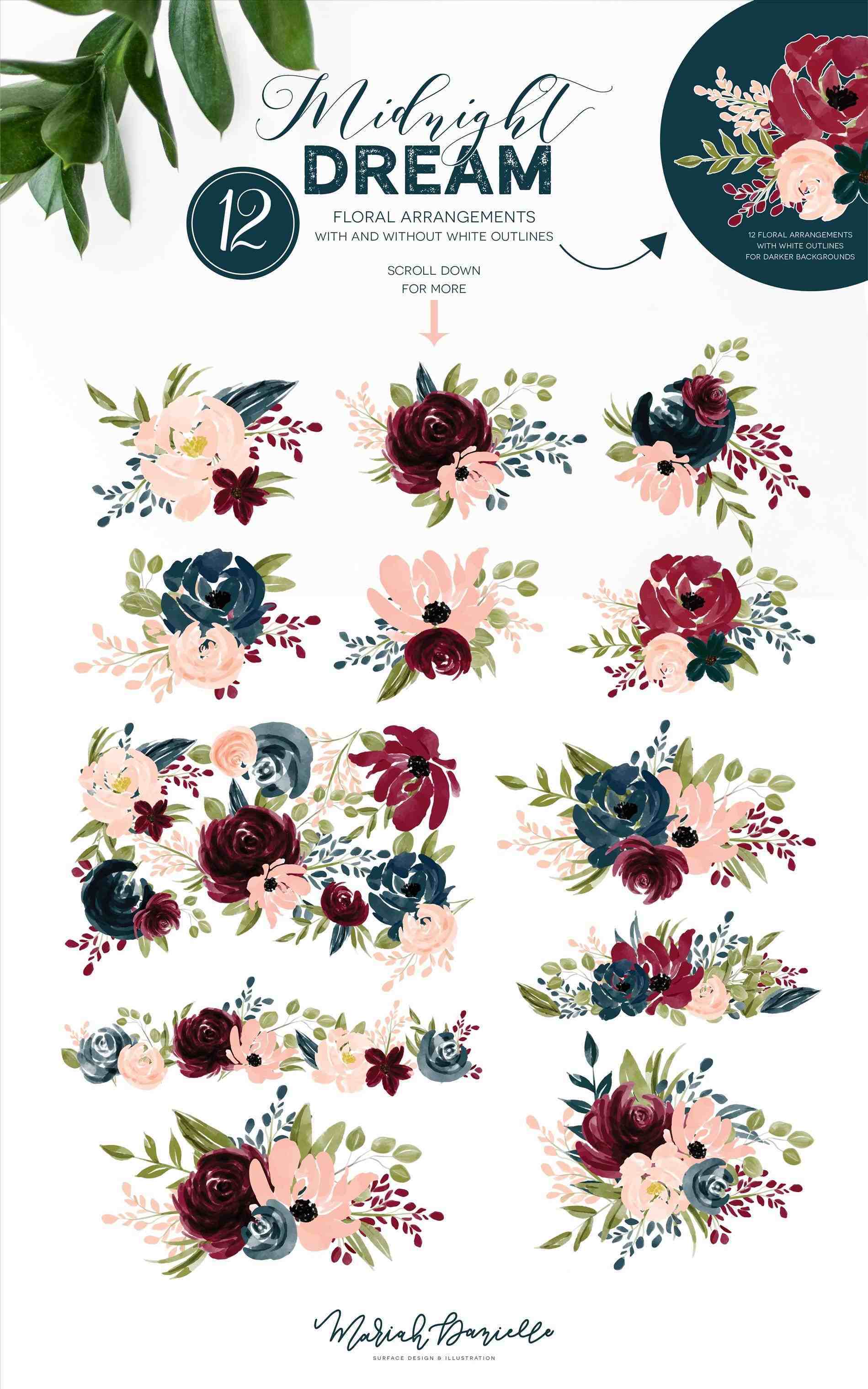 Rustic Flower Logo - Graphic Wreath Clip Art U Vector Images Oh So Nifty Vintage ...