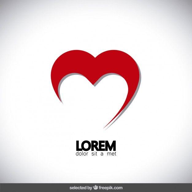 Heart to Heart Logo - Abstract heart logo Vector | Free Download