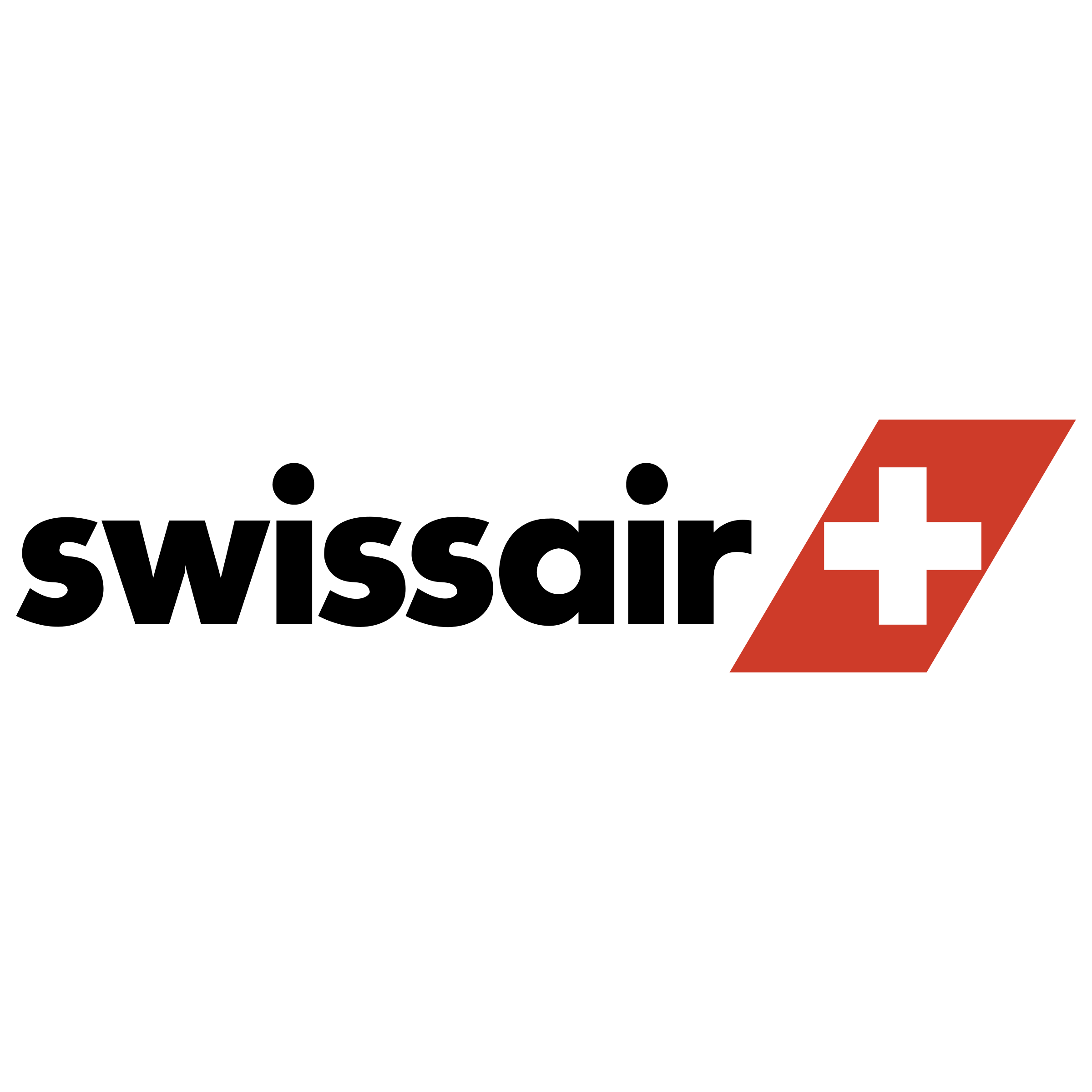 Swiss Air Logo - Swissair Logo PNG Transparent & SVG Vector - Freebie Supply