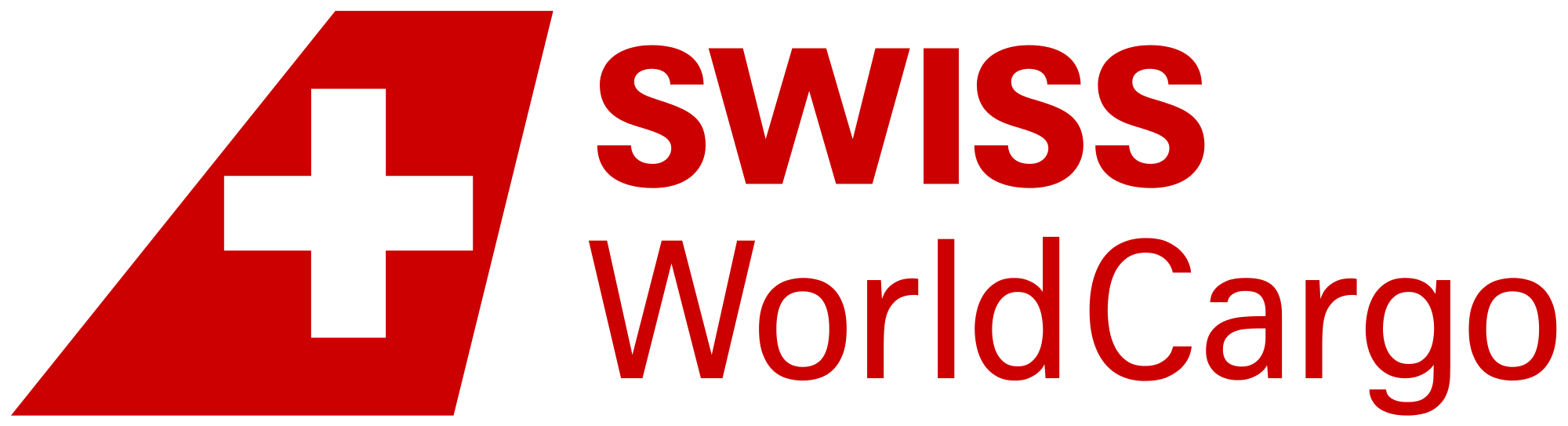 Swiss Air Logo - Swiss WorldCargo Logo.svg