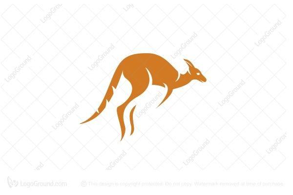 Red Kangaroo Logo - Kangaroo Logo