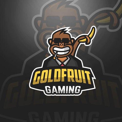Gaming Team Logo - Gold Fruit Gaming: Team Logo For Video Game LGBT Group. Logo Design